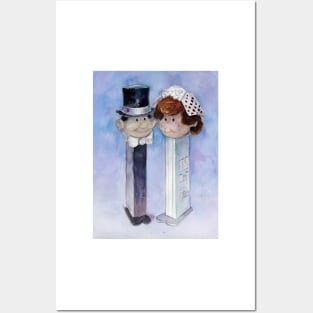 Pez Couple - Perfect Wedding Gift Posters and Art